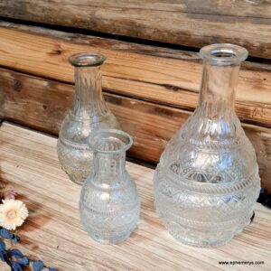 Trio de carafes ethnique